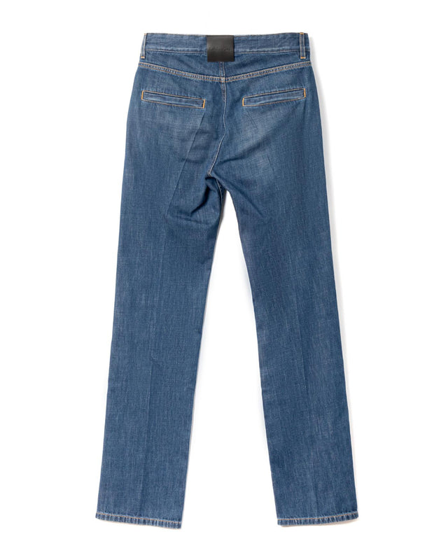 STRAIGHT FIT DENIM PANTS - LIGHT BLUE RM-TR0131-D091-E25 -22 LIGHT BLUE LANVIN 