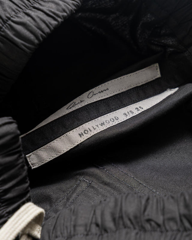 WIDE PANTS - BLACK RP01E7361 P -09 BLACK RICK OWENS 