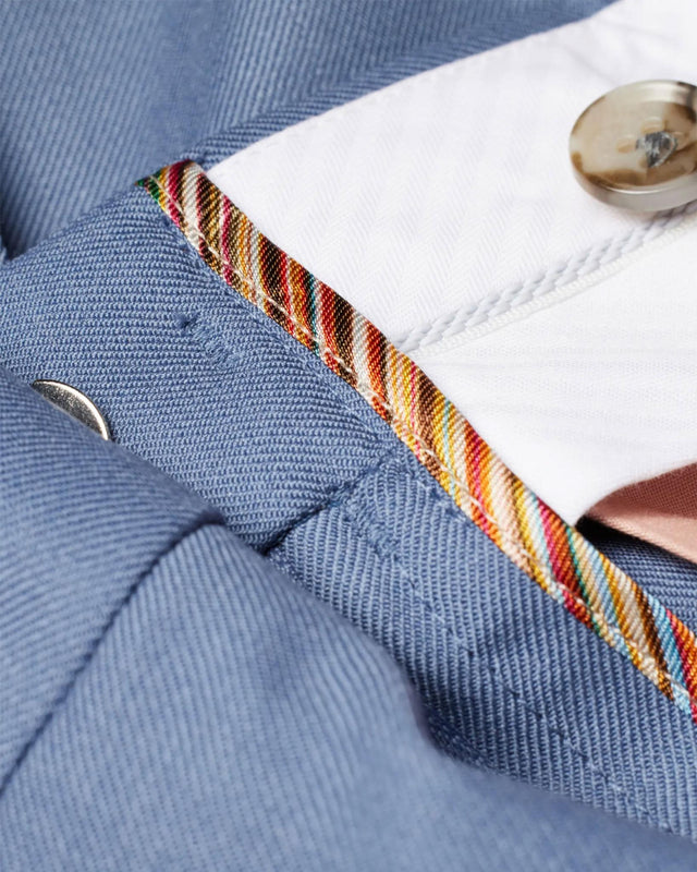 A SUIT TO TRAVEL IN WOOL TROUSERS - DUSTY BLUE W1R-264T-N00001 -43A Dusty Blue PAUL SMITH 