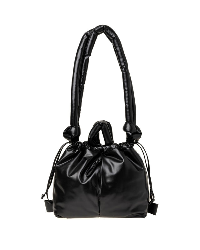 ONA VEGAN LEATHER BAG - BLACK OVL-BLA -BLACK OLEND 