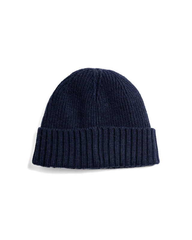 CARLTON BEANIE HAT - NAVY MHA0449NY31 -NAVY BARBOUR 
