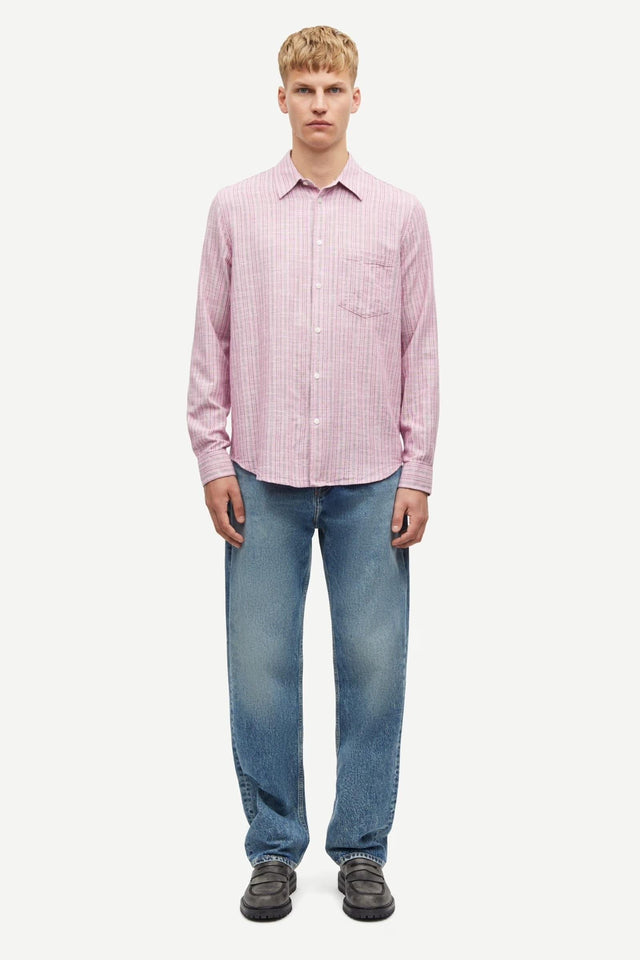LIAM FP SHIRT - ORCHID HAZE ST. M22100012 -Orchid haze st. SAMSOE SAMSOE 
