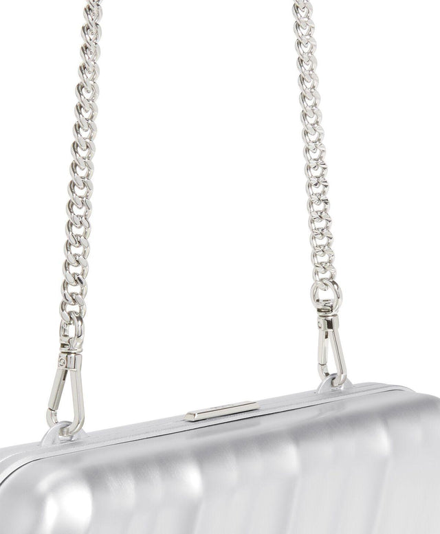 19 DEGREE ALUMINUM MINAUDIERE SIDE CASE - SILVER