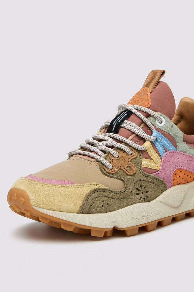 YAMANO 3 WOMAN -  CREAM/ MILITARY/ PINK 0012017817.01.1E93 -CREAM-MILITARY-PINK FLOWER MOUNTAIN 