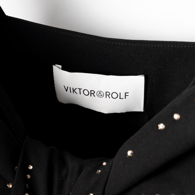 STARRY NIGHT DRESS - BLACK TD049 -BLACK VIKTOR & ROLF 