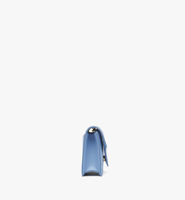 DIAMOND SHOULDER BAG IN SPANISH CALF LEATHER - BLUE MWRESAK01L8001 BLUE MCM 