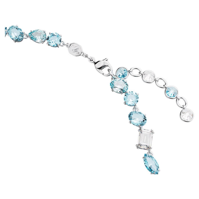 GEMA NECKLACE - BLUE/RHODIUM PLATED 5666007 BLU/RHS SWAROVSKI 