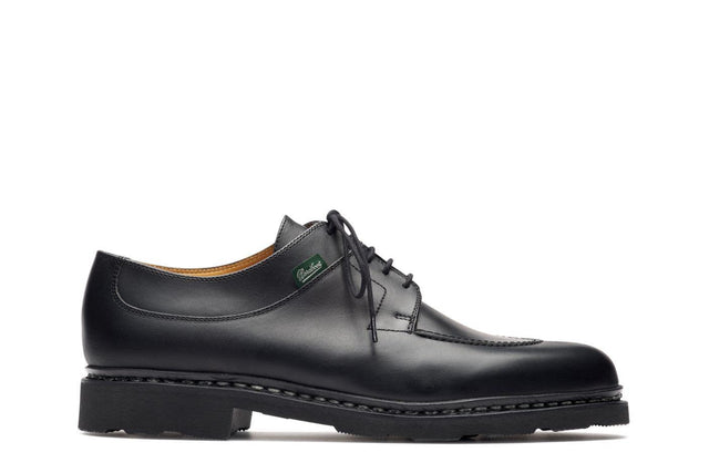 AVIGNON LEATHER SHOES - GRIFF II NOIRE 705109 -LIS NOIR PARABOOT 