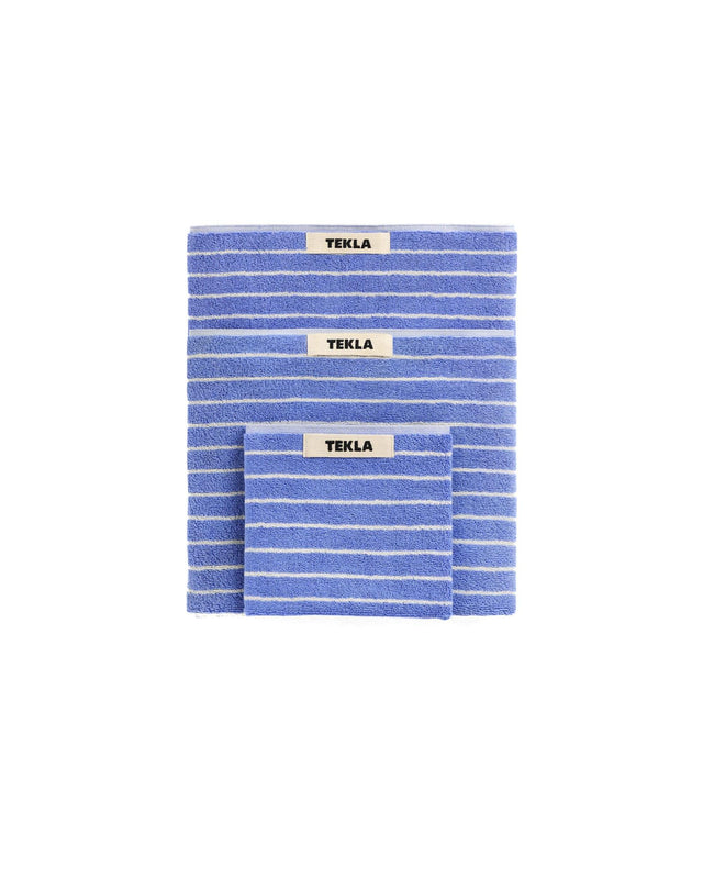 HAND TOWEL - CLEAR BLUE STRIPES TT-CLS50X90 -Clear Blue Stripes TEKLA 
