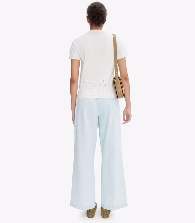 TRESSIE TROUSERS - STONEWASHED INDIGO COHHJ-F08398 IAL-STONEWASHED INDIGO A.P.C. 