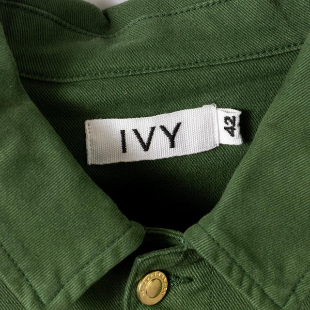 TESSA CROPPED JACKET - FRESH ARMY GREEN I234844 FRESH ARMY GREEN IVY COPENHAGEN 