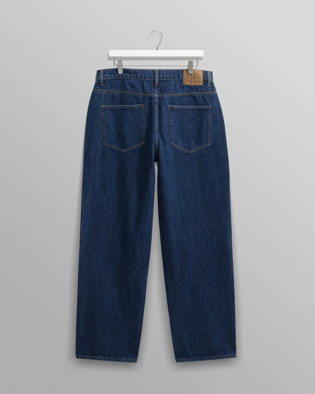 FELIX LOOSE FIT JEAN VINTAGE DENIM - 90s BLUE WASH AW25-DEN-LOO-BPV-BUW -90s BLUE WASH WAX LONDON 