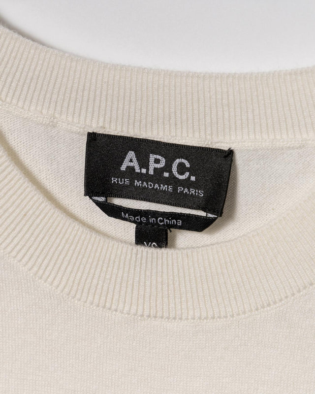 A.P.C. COHGE-F23428AAC-CAST WHITE