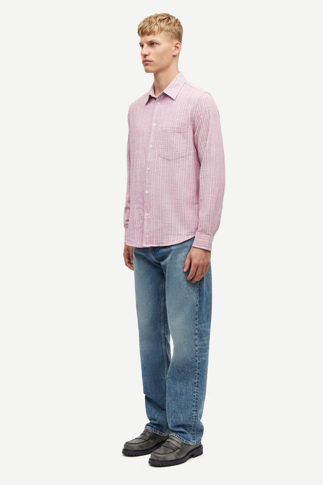 LIAM FP SHIRT - ORCHID HAZE ST. M22100012 -Orchid haze st. SAMSOE SAMSOE 