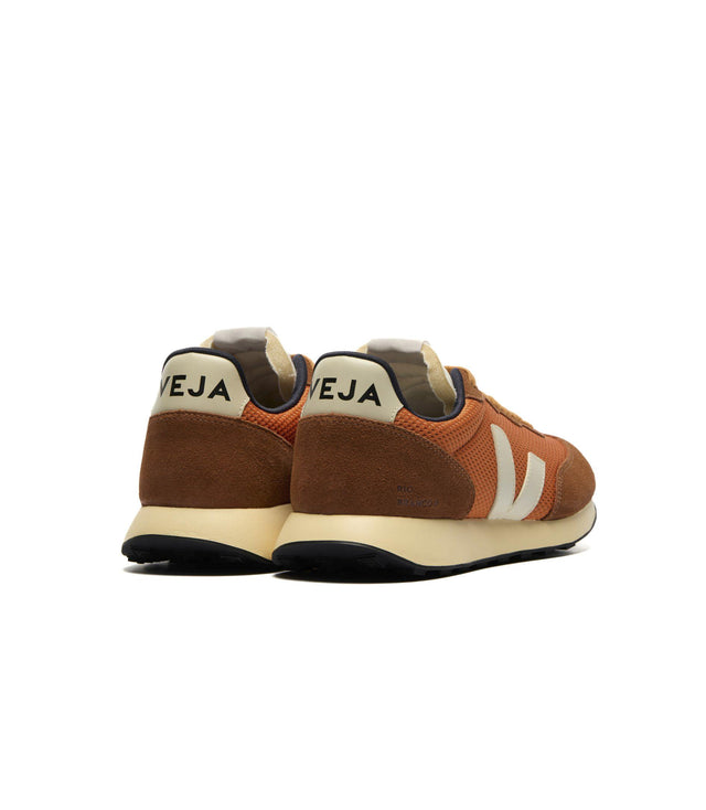 WOMENS RIO BRANCO ALVEOMESH II TRAINERS - PUMPKIN/ WHITE RO1803874A -PUMPKIN/WHITE VEJA 