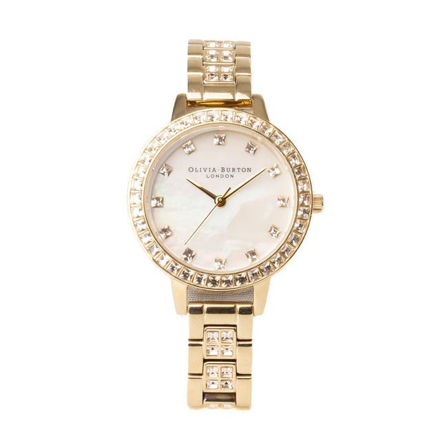 TREASURE WATCH - GOLD OB16MOP33 -GOLD OLIVIA BURTON 