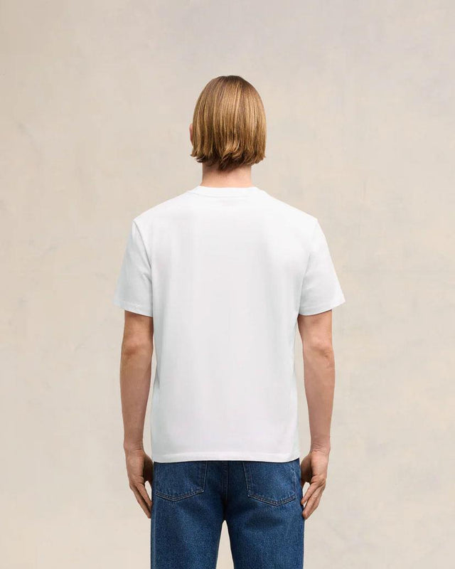 JERSEY ADC T-SHIRT - WHITE UTS003.724 -100 AMI PARIS 