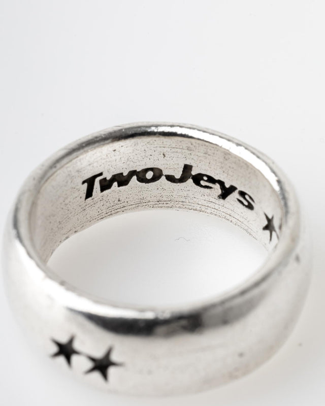 SIGNATURE RING - SILVER 102001001 -SILVER TWOJEYS 