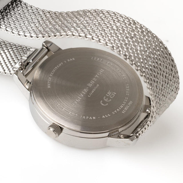 CELESTIAL STARBUST WATCH - SILVER OB16GD85 -STARBUST/SILVER OLIVIA BURTON 