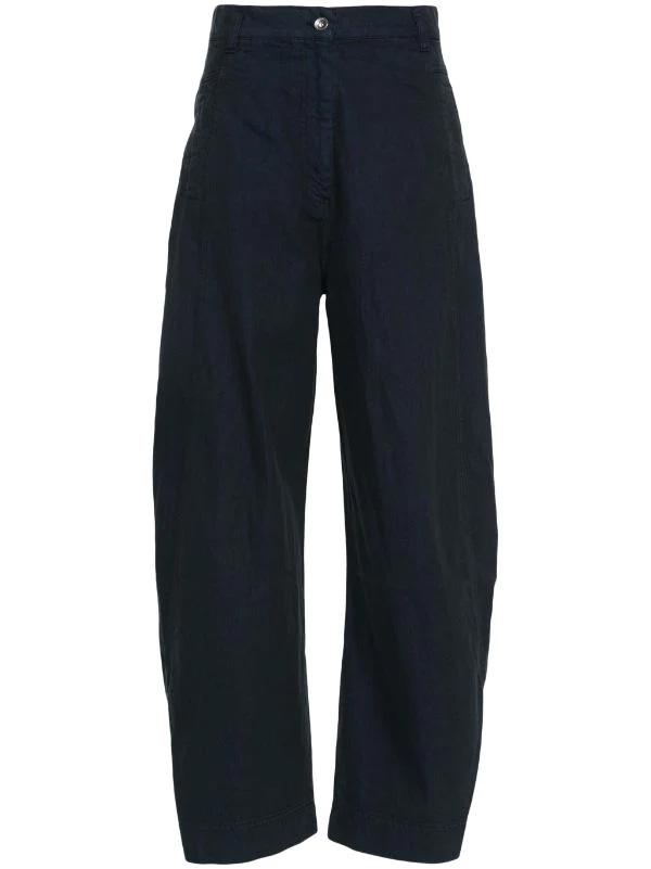 POST DENIM PANTS - NAVY BLUE TWILL SS24STUD-F502 797 HENRIK VIBSKOV 