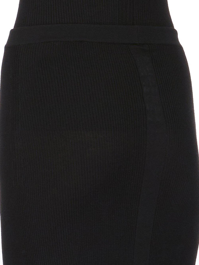 SACRISKIRT - BLACK RP01E7619 RIBM -09 BLACK RICK OWENS 