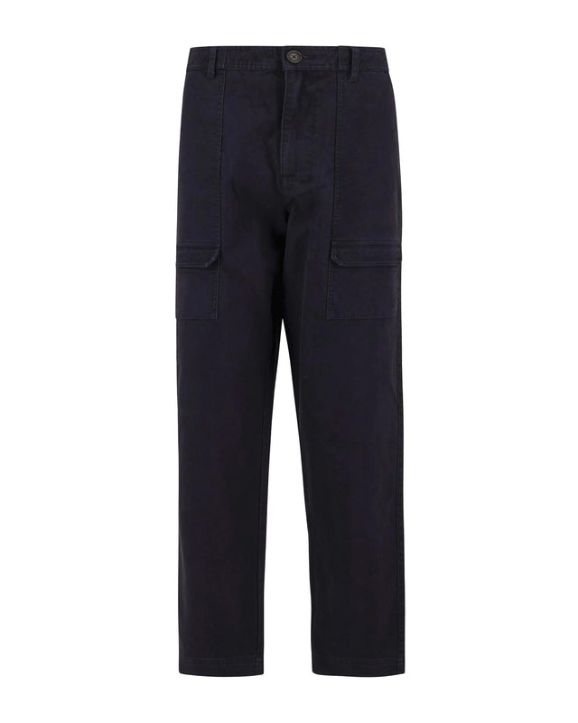 NEWBIRCH OVERSIZED CARGO TROUSER - NAVY MTR0774NY91 -NAVY BARBOUR 