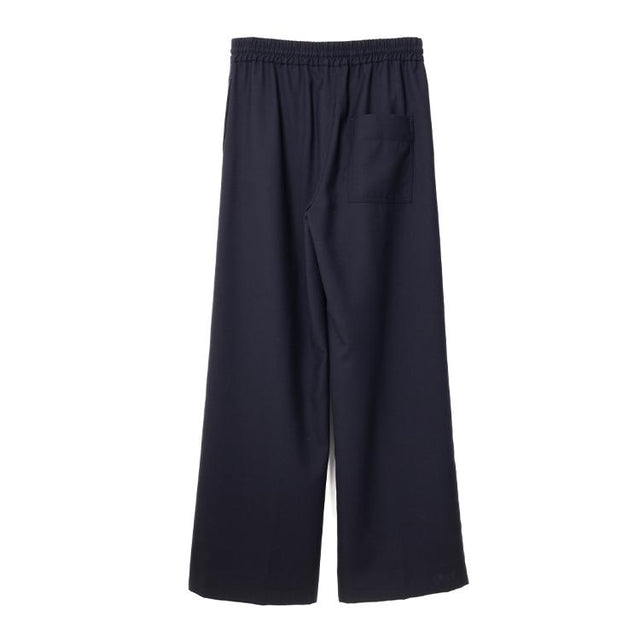 DRAWSTRING WIDE LEG TROUSERS - NAVY W1R-255T-N00001 49 PAUL SMITH 
