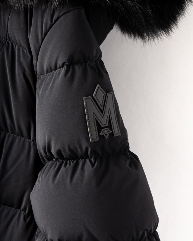 CALLA AGILE-360 STRETCH LIGHT DOWN COAT - BLACK CALLA-BX -BLACK MACKAGE 