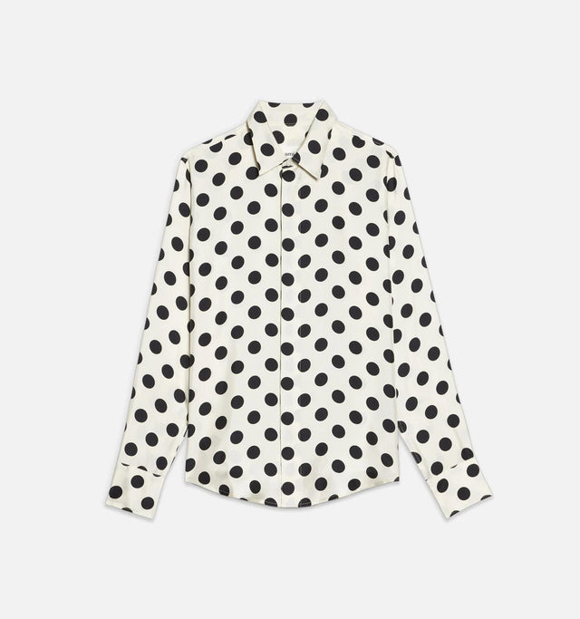 AMI FIT SHIRT - OFF WHITE/BLACK