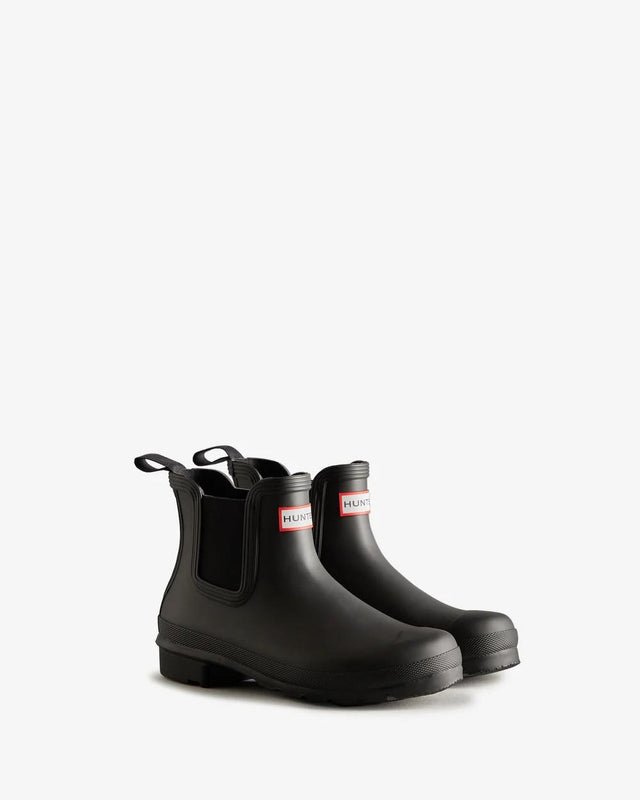 WOMENS ORIGINAL CHELSEA BOOT - BLACK WFS2078RMA BLACK HUNTER 