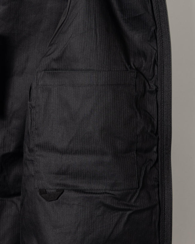 SHAPES BORG TATE FLEECE - NAVY/ KHAKI AW25-JKT-TAT-BZT-NVK -NAVY/KHAKI WAX LONDON 