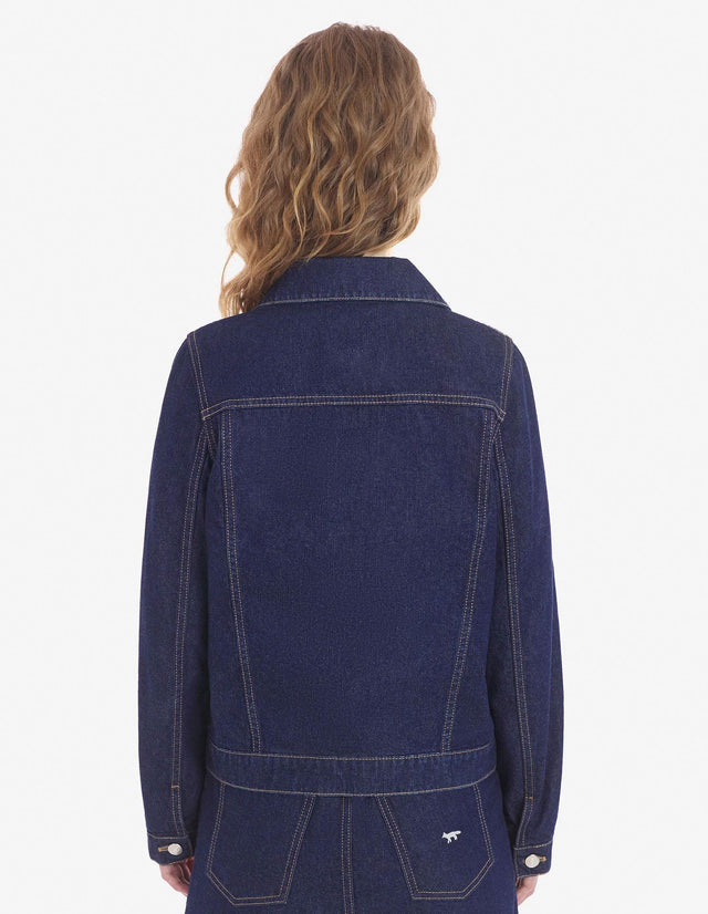 Maison Kitsune LW02107WW0081WASHED INDIGO