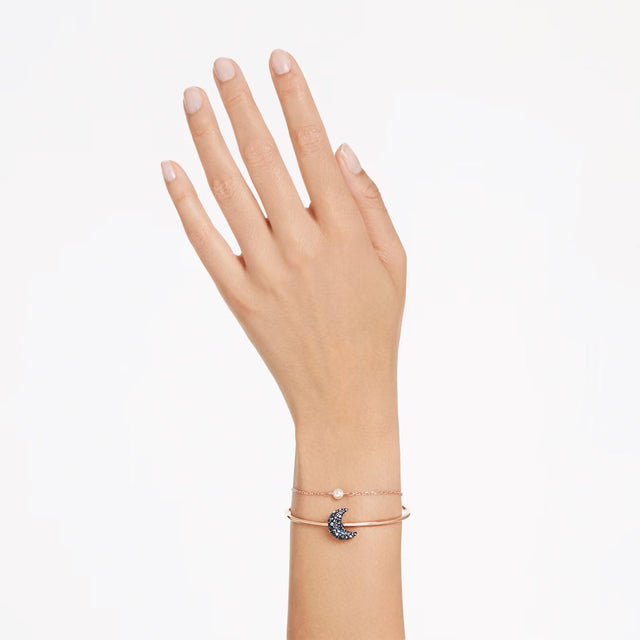 SUBLIMA BANGLE - MULTICOLOURED/ROSE GOLD-TONE PLATED 5671586 MUL/ROS SWAROVSKI 