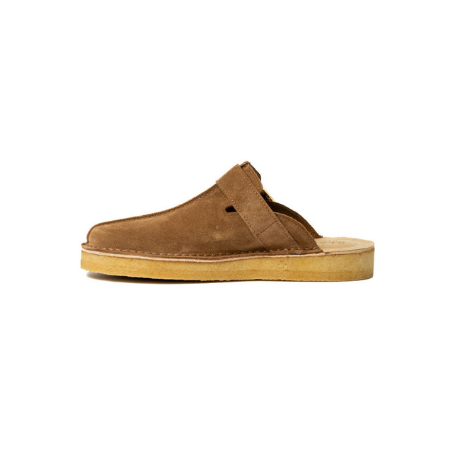 TREK MULE - CARAMEL SUEDE 26175435 -CARAMEL SUEDE Clarks 