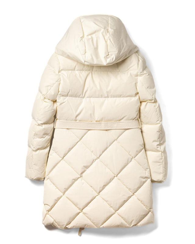 AYUMI 2-in-1 LONG DOWN COAT - CREAM AYUMI -CREAM MACKAGE 