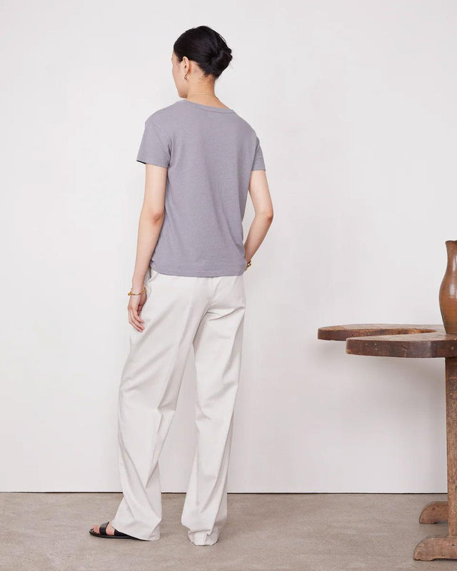 LARA T-SHIRT - ELEPHANT GREY S25WTEE204 -ELEPHANT GREY OFFICINE GENERALE 