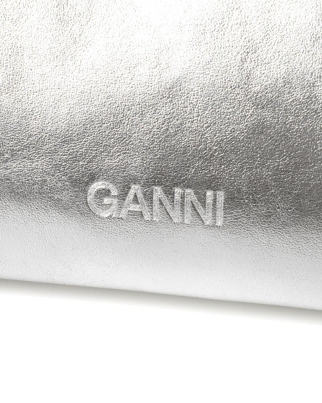 BOU BAG SMALL OHOSKIN - SILVER
