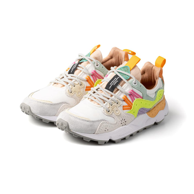 YAMANO 3 WOMAN WHITE/ YELLOW FLUO/ LIGHT GREEN 0012017817.01.1N21 -WHITE-YELLOW FLUO-LIGHT GREEN FLOWER MOUNTAIN 