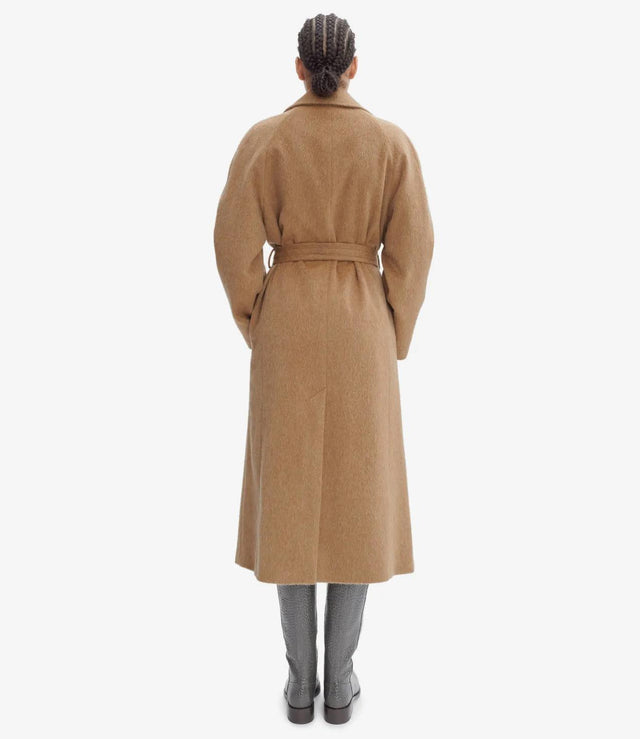 FLORIANE COAT - CAMEL WOAQZ-F01544 1CAMEL A.P.C. 