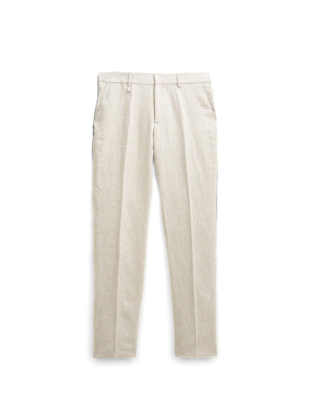 ALP TROUSERS - NATURAL LINEN SS24-TRO-ALP-AXM-NAT NATURAL WAX LONDON 