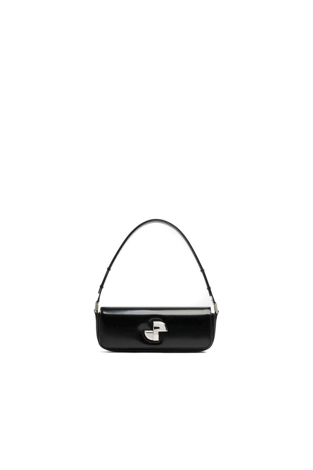 LOCK BAGUETTE BAG - BLACK BA0205032 -999B BLACK PATOU 