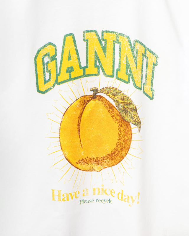 GANNI T3529-151 BRIGHT WHITE