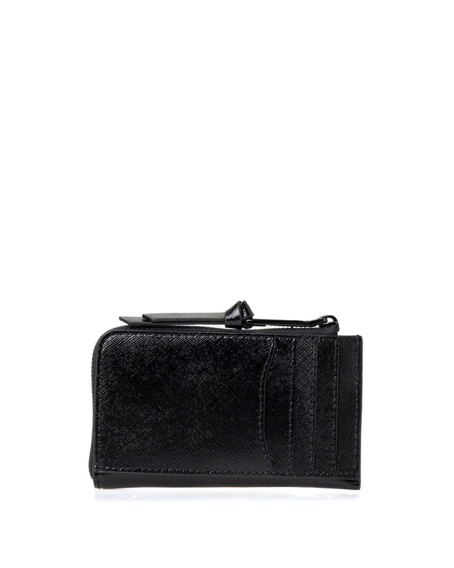 THE UTILITY SNAPSHOT DTM TOP ZIP MULTI WALLET - BLACK