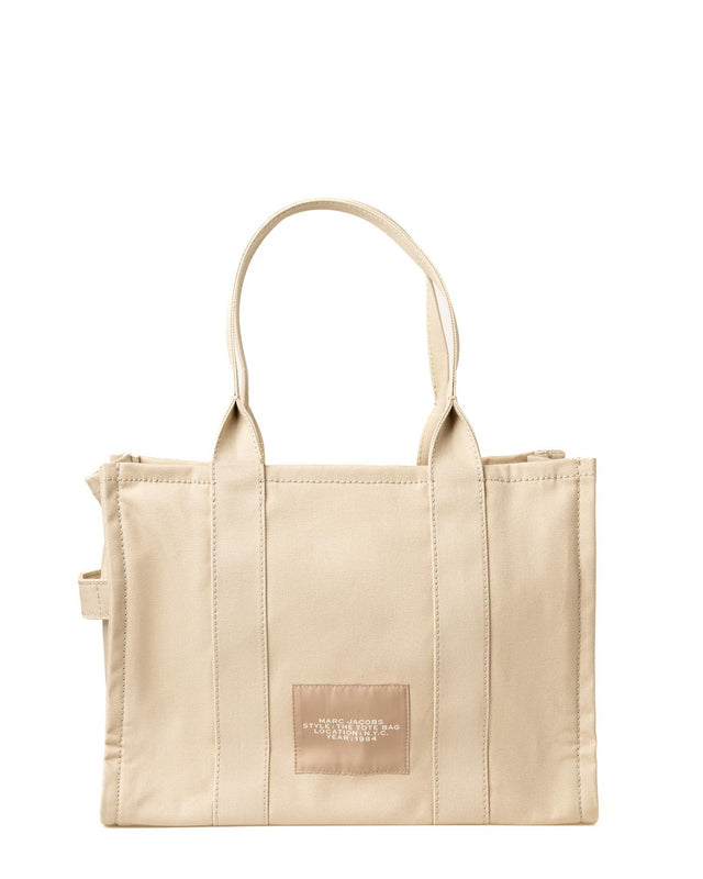 THE CANVAS LARGE TOTE BAG - BEIGE