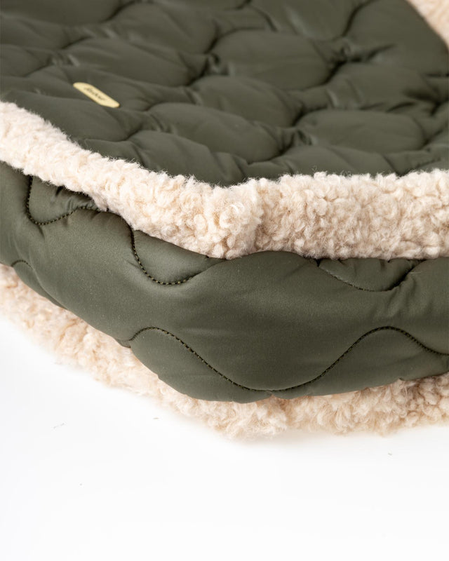 MARNIE QUILT TOTE BAG - OLIVE LBA0482OL71 -OLIVE BARBOUR 