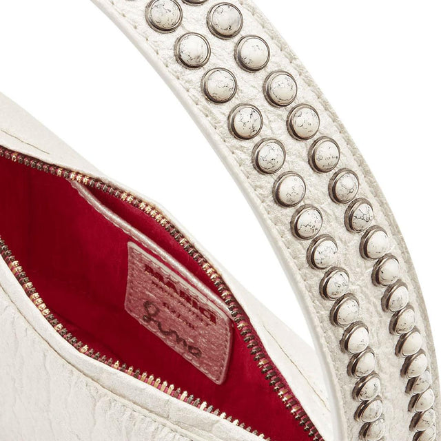 THE CHELSEA STUD BAG - WHITE CHELSTUDWHI2024 WHITE MARICI 