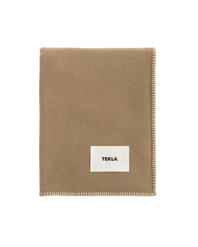 LAMBSWOOL BLANKET - OAK LB-CA130X180 -Oak TEKLA 