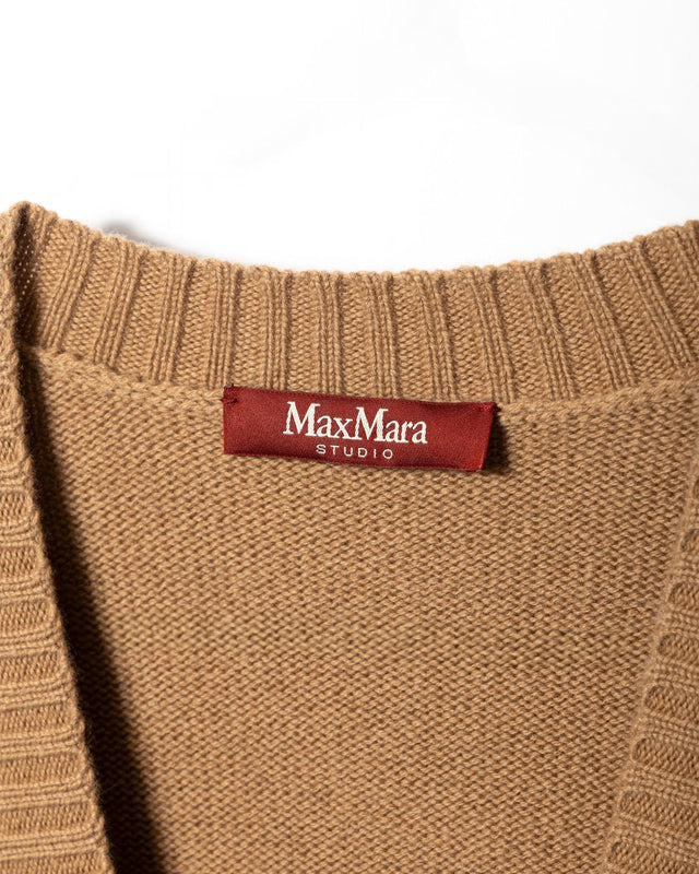 LELLA CARDIGAN - CAMEL 2426346032600 -6 MAX MARA 