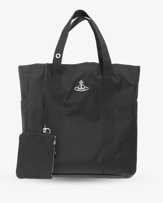 MURRAY TOTE BAG - BLACK 42040003U-W001Y-PF N401/BLACK Vivienne Westwood 