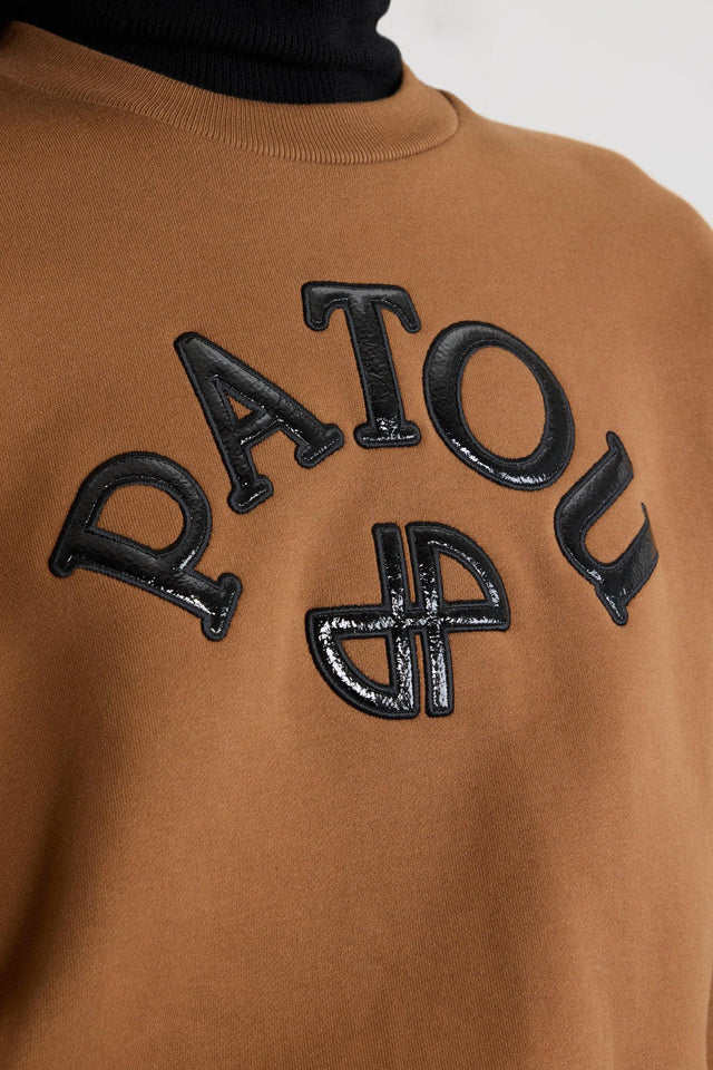 VINYLE SWEATSHIRT - MAHOGANY JE1999995 -121B MAHOGANY PATOU 